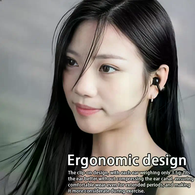Bluetooth Headset On Ear - Bone Conduction Bluetooth Headset Clip On