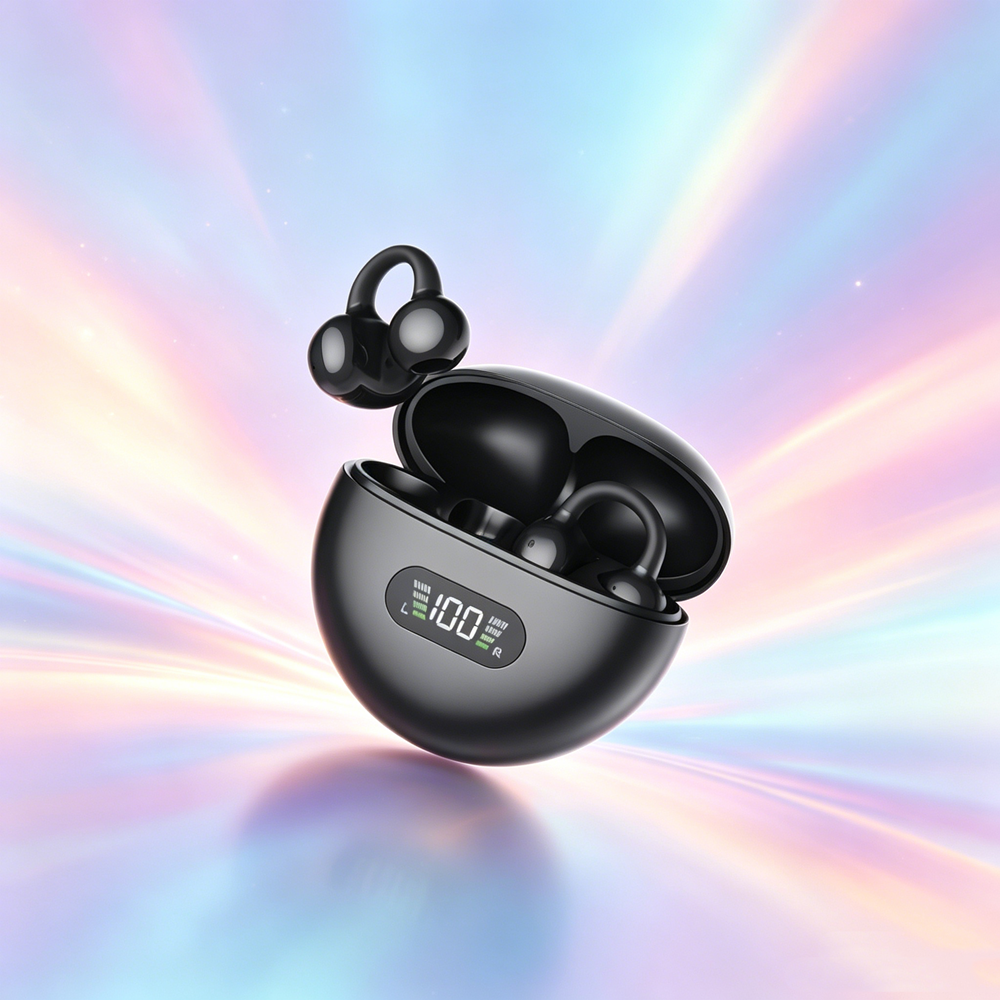 Bluetooth Headset On Ear - New TWS Bone Conduction Earphones Bluetooth