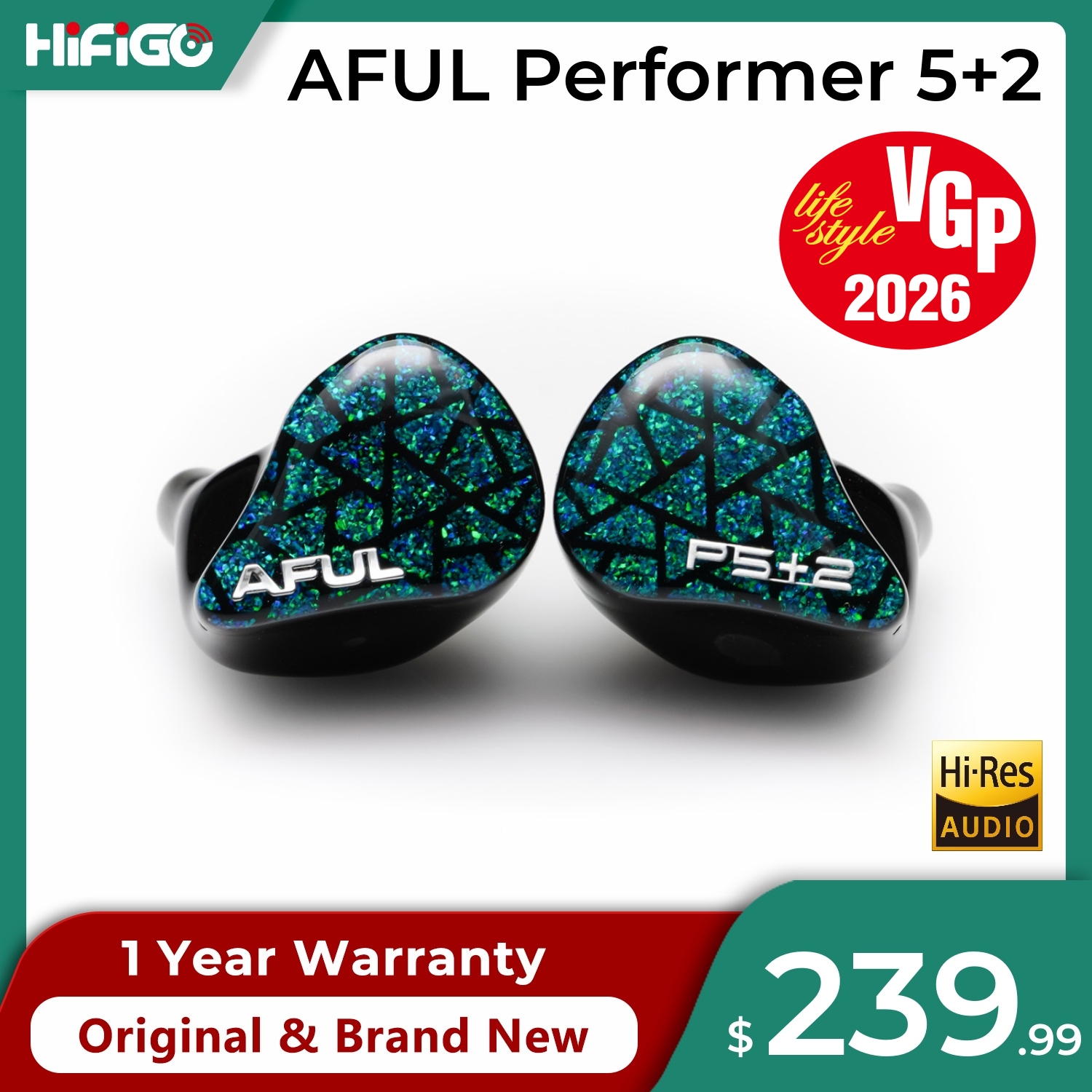 In Ear Monitor Iem - AFUL Performer 5+2 / Performer 7