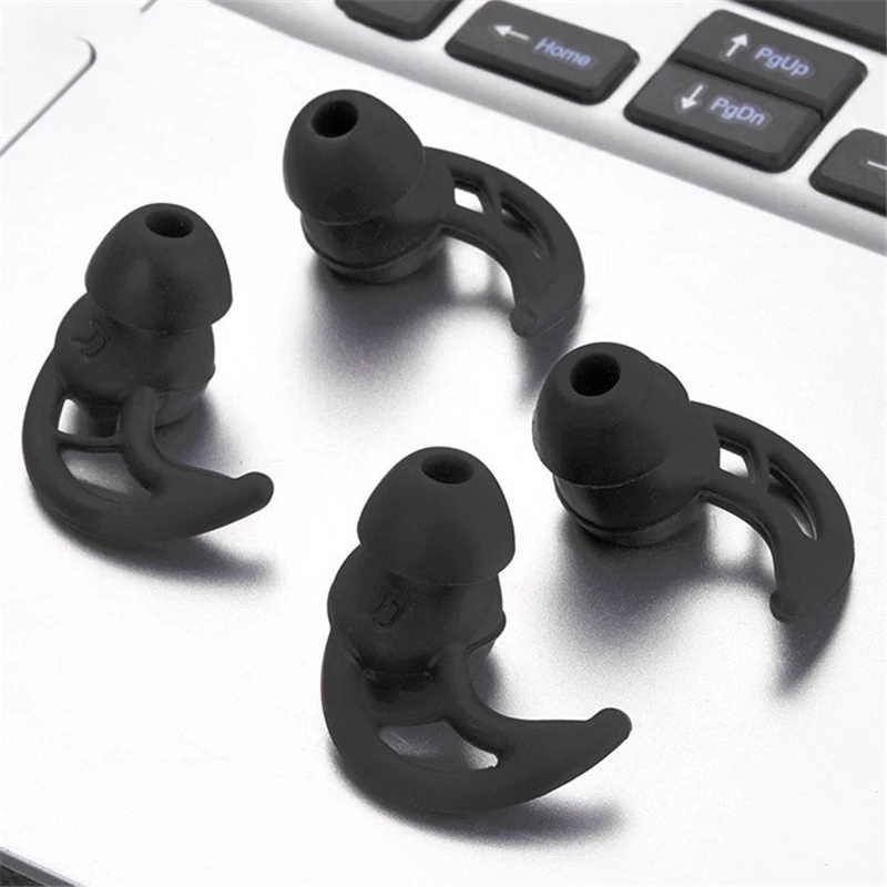 New Soft Silicone Earhooks Ear - Silicone Ear Tip Replacement avis et prix