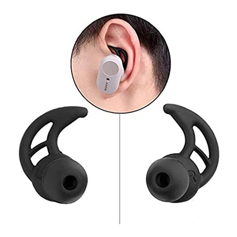 New Soft Silicone Earhooks Ear - Silicone Ear Tip Replacement avis et prix
