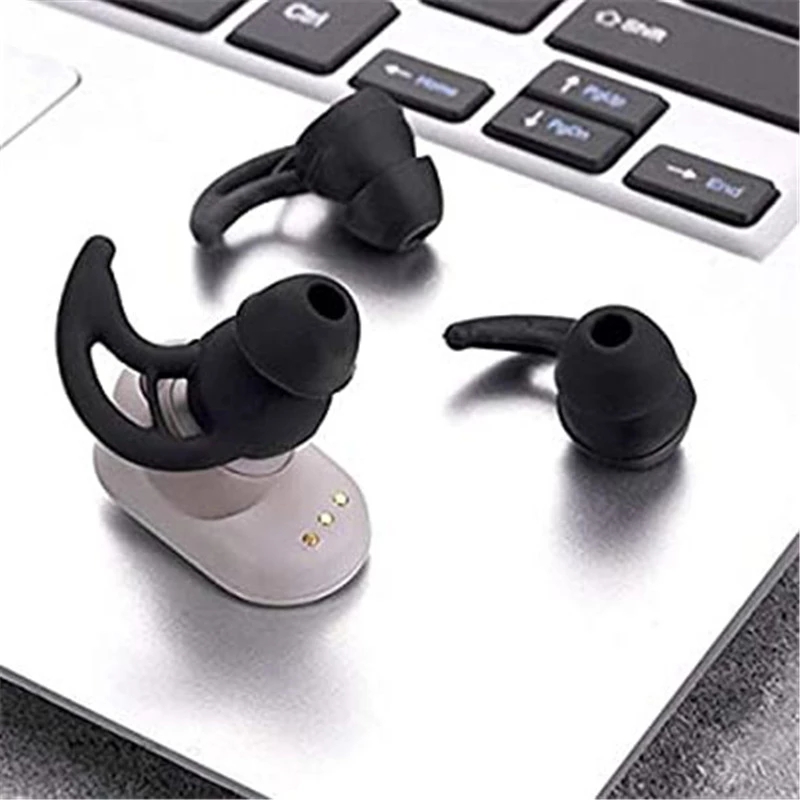 New Soft Silicone Earhooks Ear - Silicone Ear Tip Replacement avis et prix