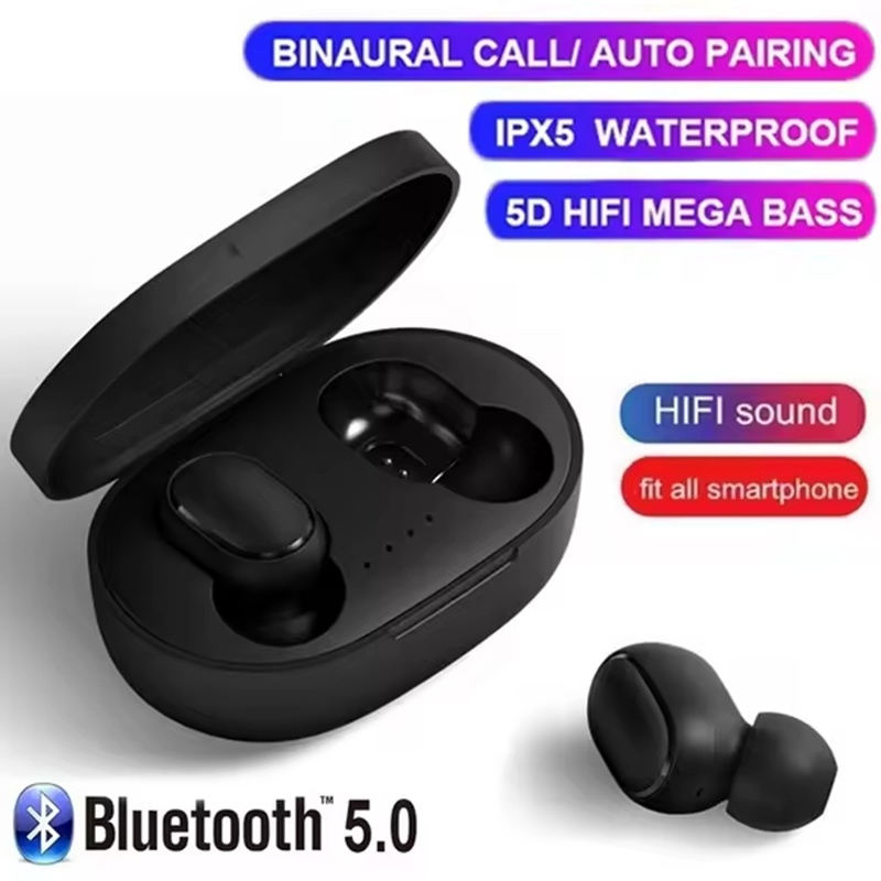 A6S TWS Earphones Wireless Blu - Wireless Earbuds Tws avis et prix