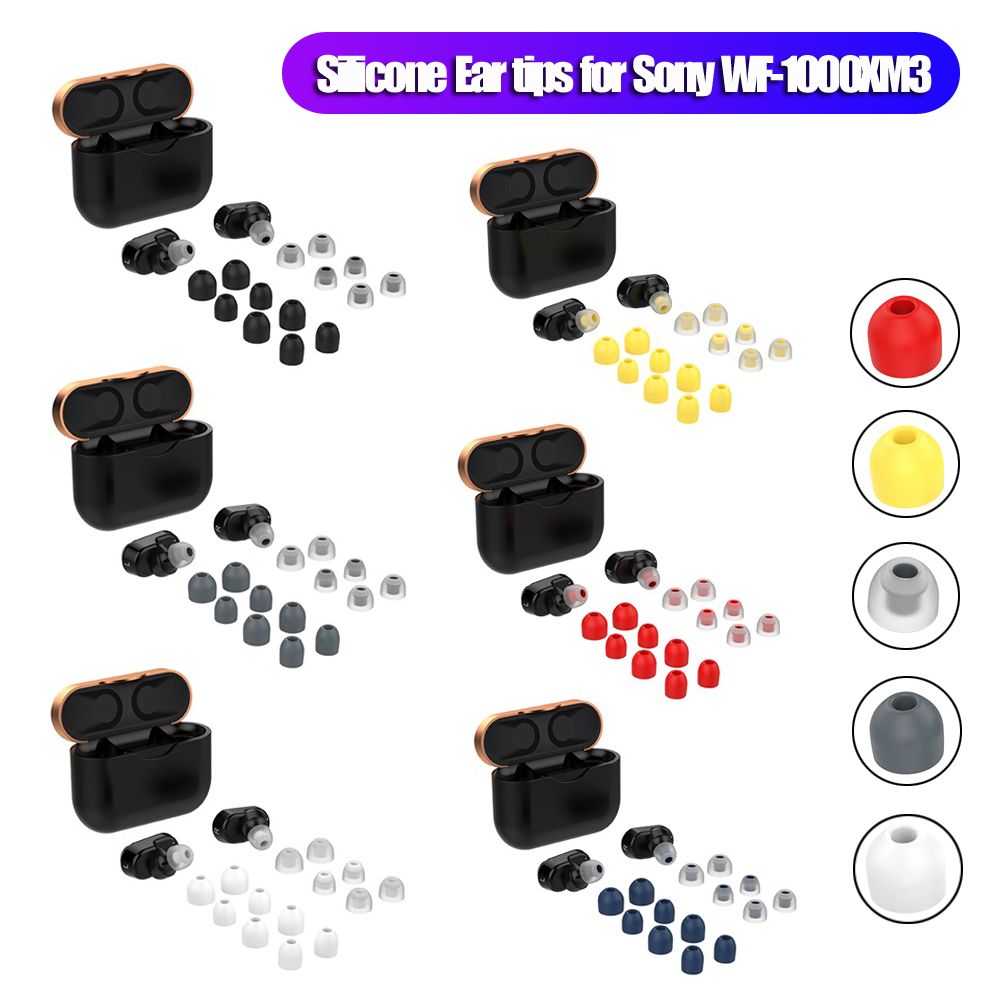7 pairs Ear pads In-Ear Earpho - Earphone Foam Tip avis et prix