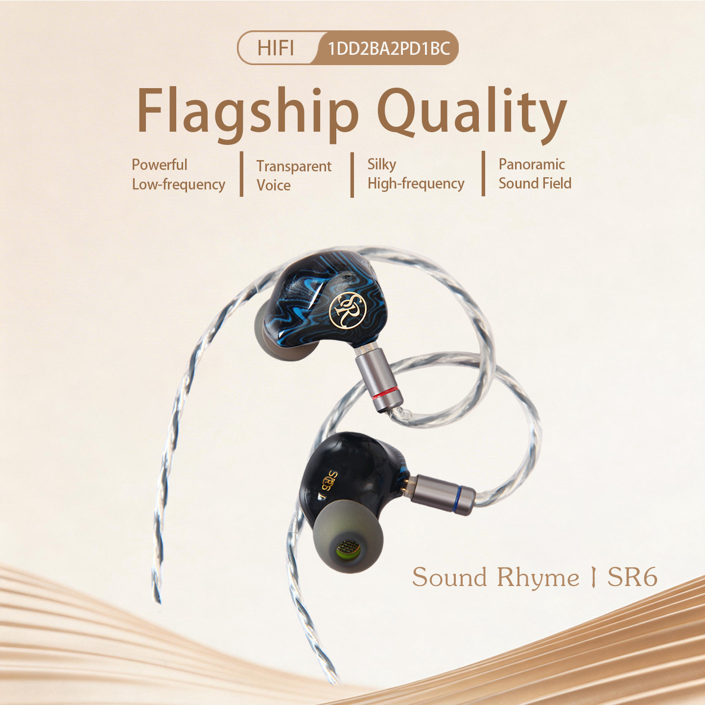 Sound Rhyme SR6 6 Balanced Arm - Audiophile Headphone Wired avis et prix