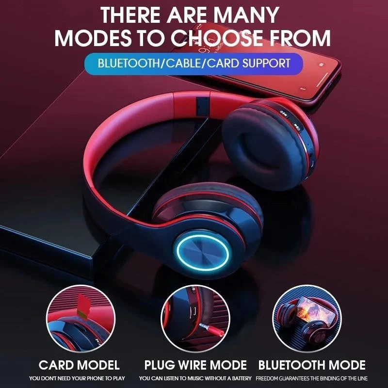 Wireless Bluetooth 5.0 Headpho - Bluetooth Headset On Ear avis et prix