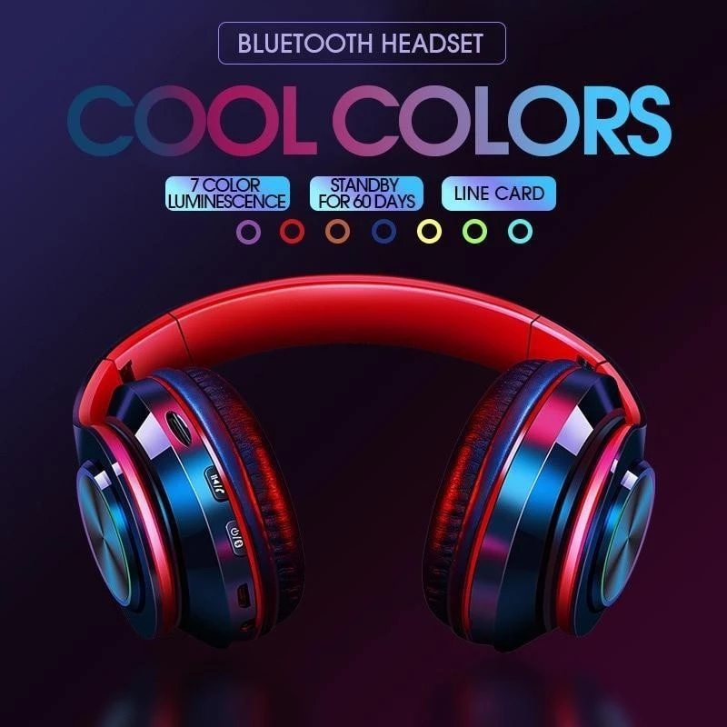 Wireless Bluetooth 5.0 Headpho - Bluetooth Headset On Ear avis et prix