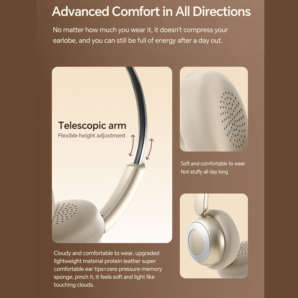 Poyatu Retro Wireless Headphon - Bluetooth Headset On Ear avis et prix