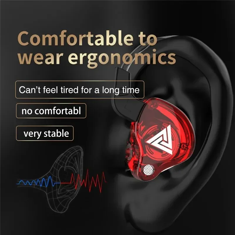 Original QKZ AK6 Copper Driver - Wired Earphone Mic avis et prix