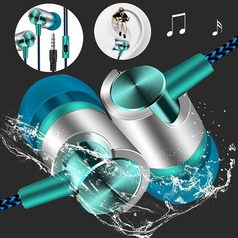 Built In HD Microphone 3.5mm W - Wired Earphone Mic avis et prix