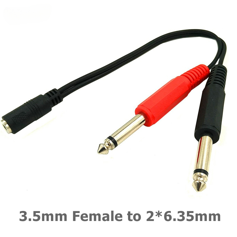 6.35 Mm Male To 2 6.35 Mm 3.5m - Cable Extension 3.5 avis et prix