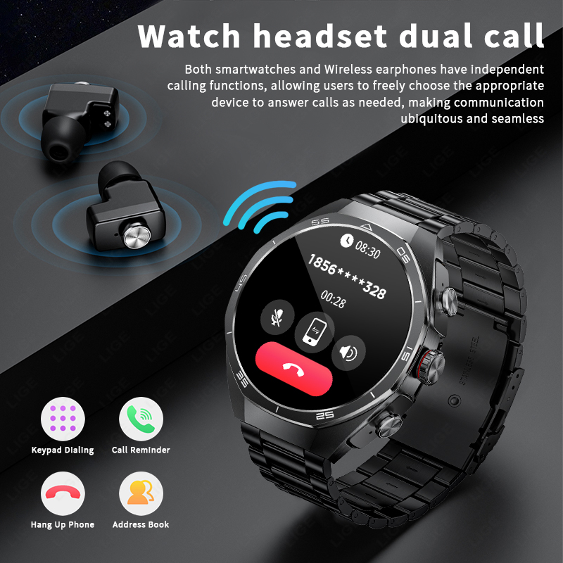 TWS Music Watches Earbuds Smar - Earbuds Charging Case avis et prix