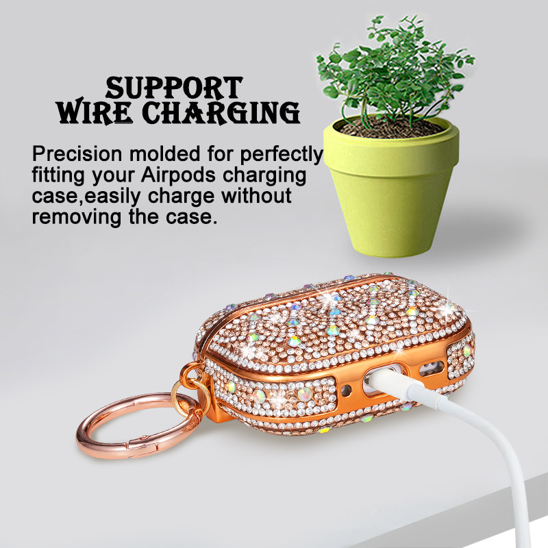Plating Diamond Sparkle Headph - Headphone Case Hard avis et prix