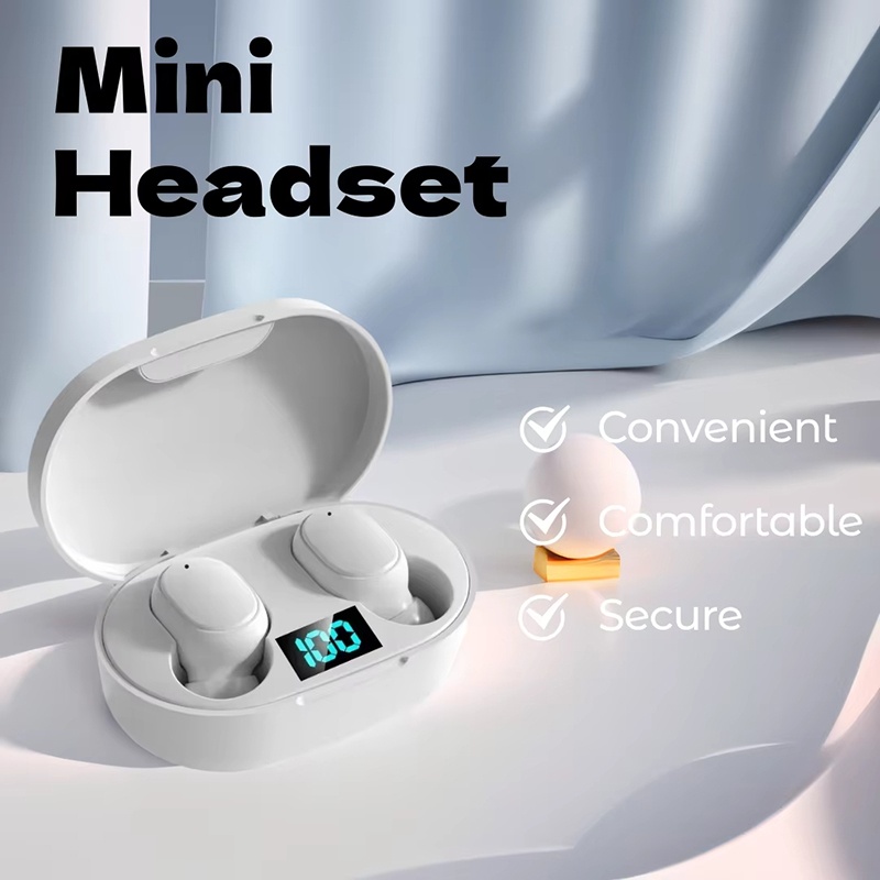 A6S TWS Earphone Wireless Blue - Wireless Earbuds Tws avis et prix