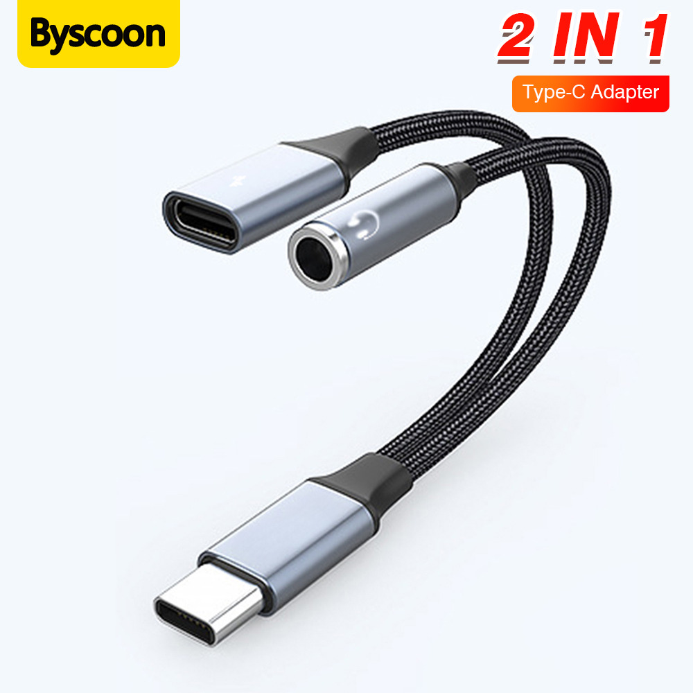 2 In 1 Type C to C 3.5mm Audio - Earphone Splitter Jack avis et prix