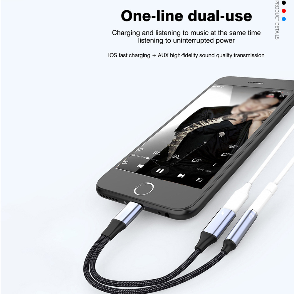 2 In 1 Type C to C 3.5mm Audio - Earphone Splitter Jack avis et prix