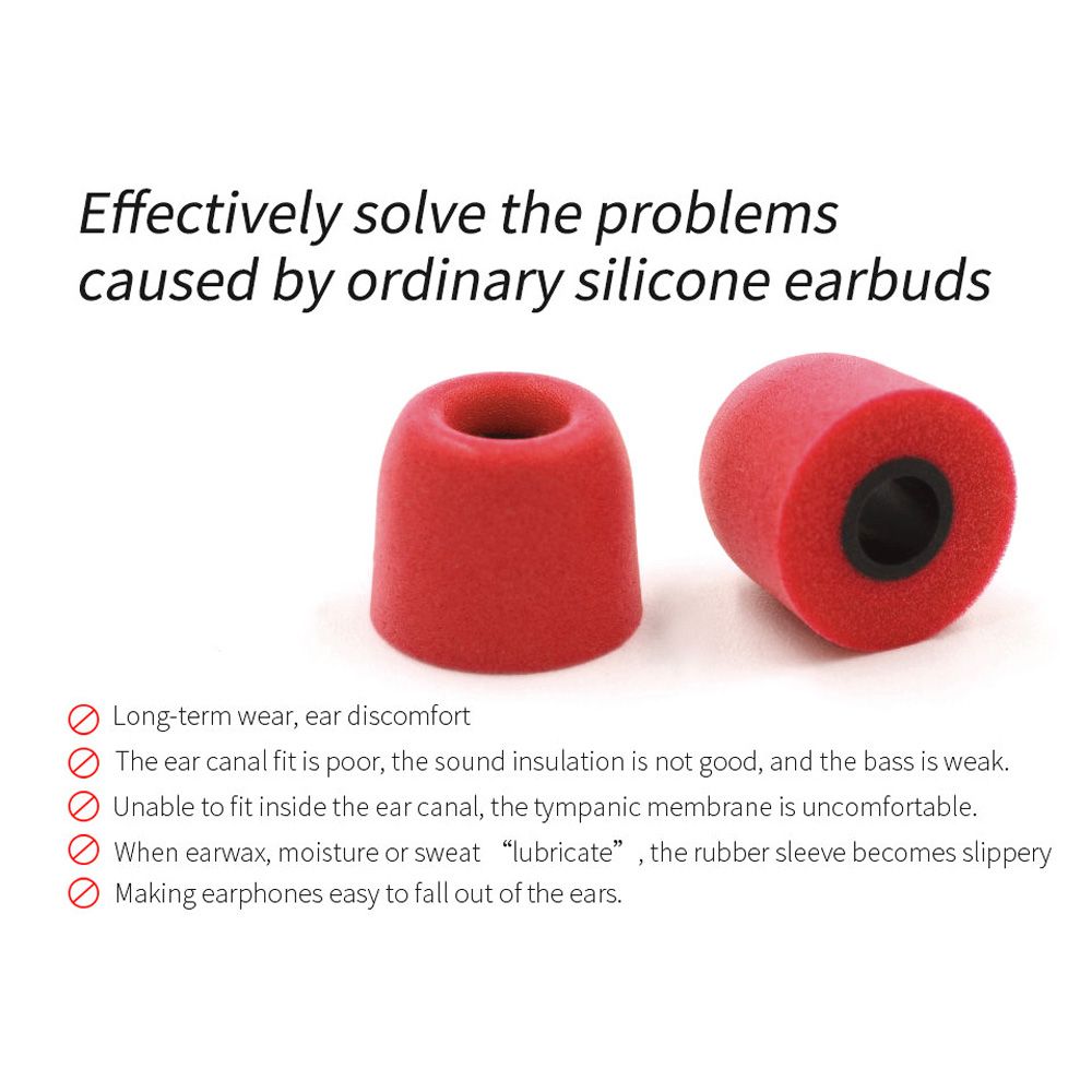 3Pairs Upgrade Noise Isolating - Earphone Foam Tip avis et prix