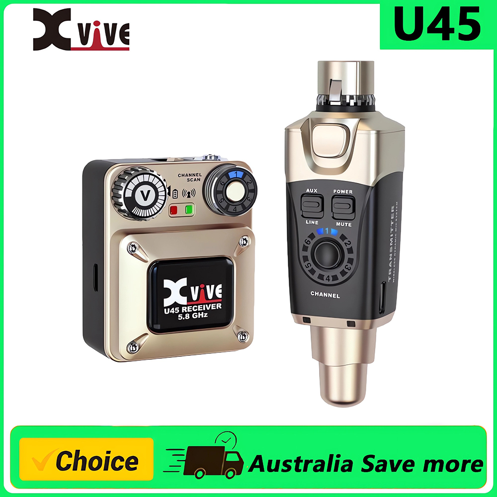 Xvive U45 Wireless in Ear Moni - In Ear Monitor Iem avis et prix