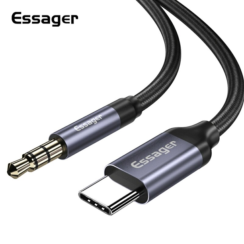 Essager Usb C To 3.5mm Aux Jac - Earphone Splitter Jack avis et prix