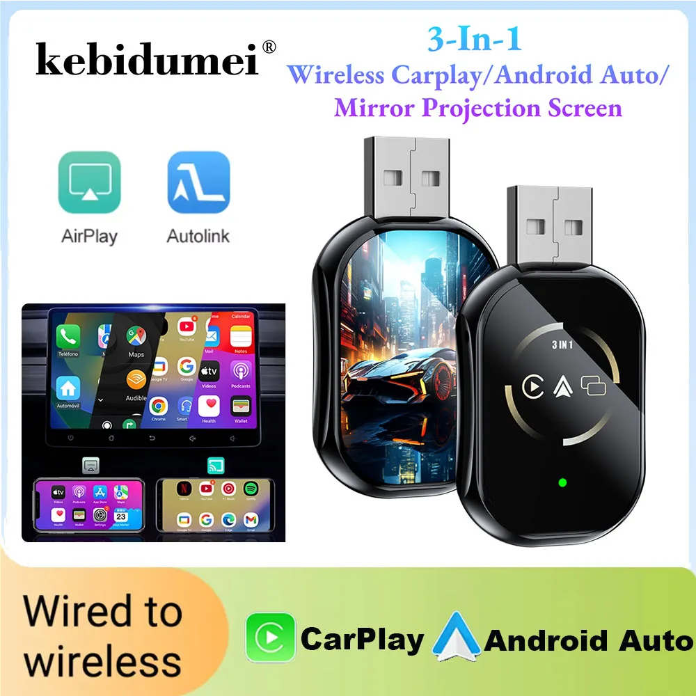 clearance price 3 In 1 Mirror  - Bluetooth Adapter Receiver avis et prix