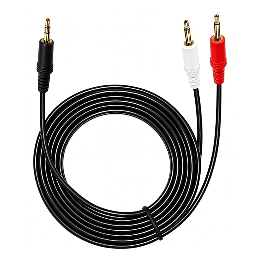 3.5mm TRS Stereo Male To Dual  - Cable Extension 3.5 avis et prix
