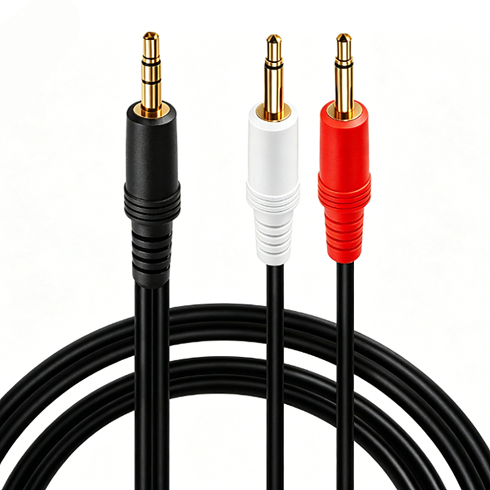 3.5mm TRS Stereo Male To Dual  - Cable Extension 3.5 avis et prix