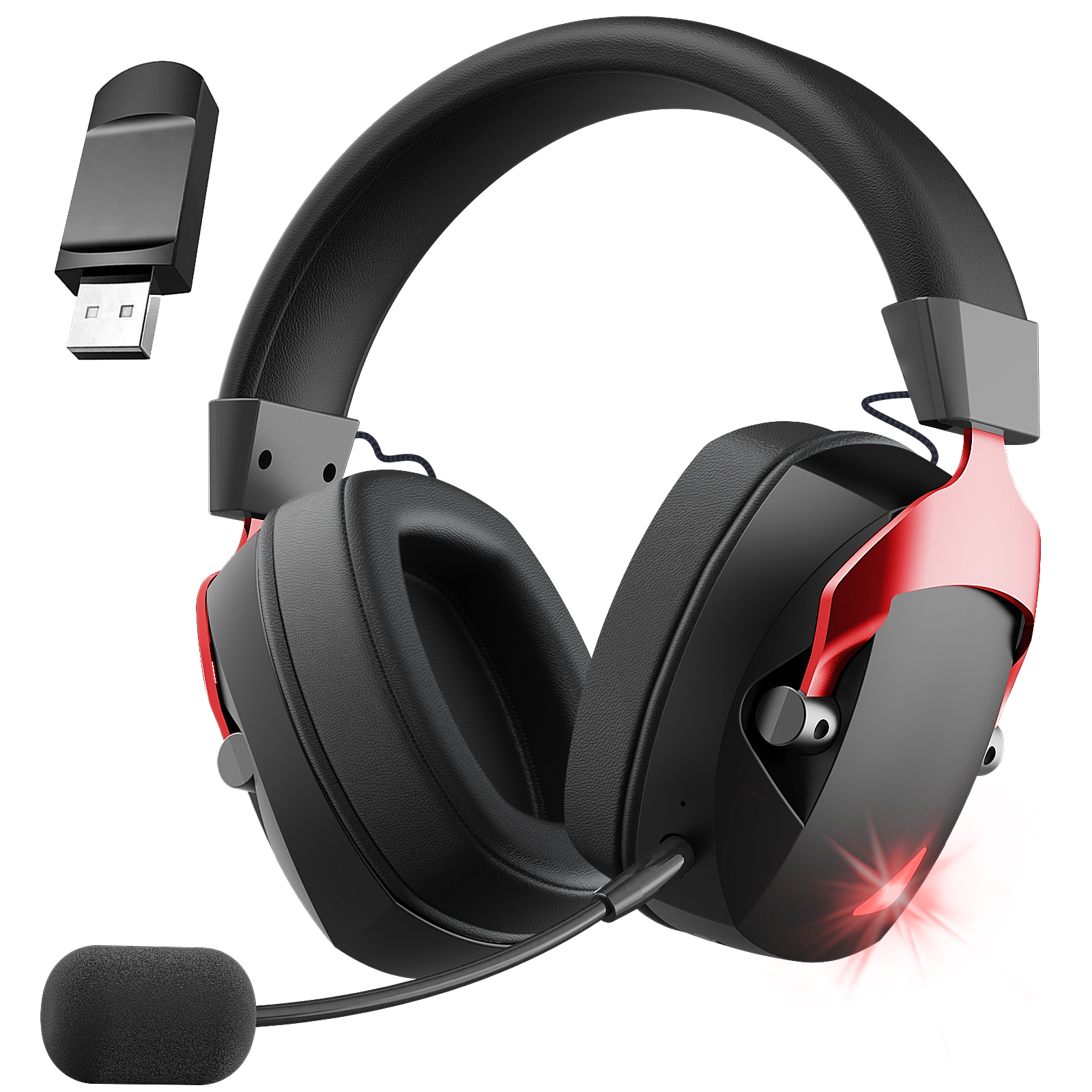 Wireless Gaming Headset with D - Gaming Headset Rgb avis et prix