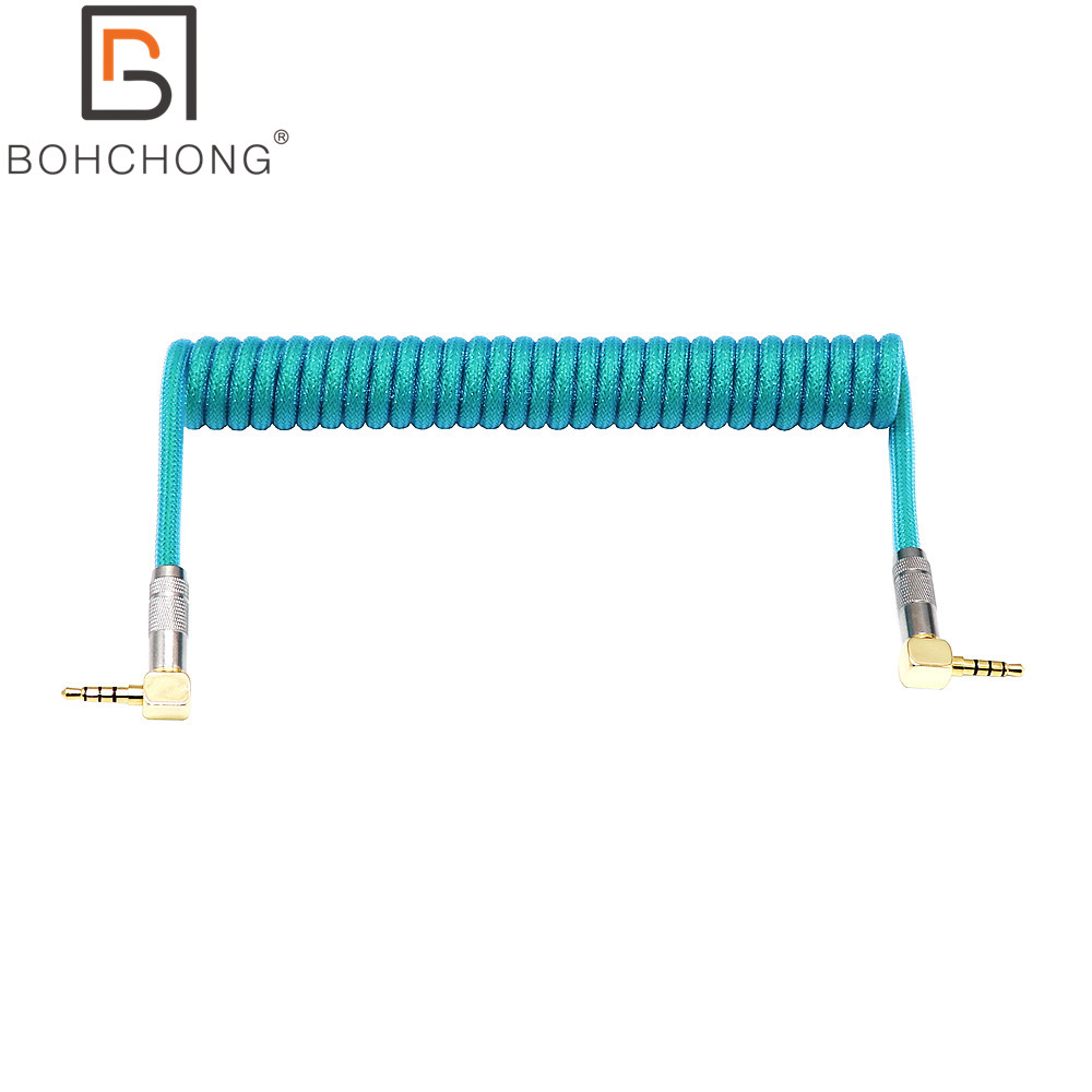 3.5mm TRS TRRS to TRRS Spring  - Cable Extension 3.5 avis et prix