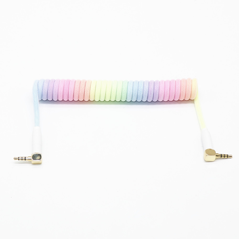 3.5mm TRS TRRS to TRRS Spring  - Cable Extension 3.5 avis et prix
