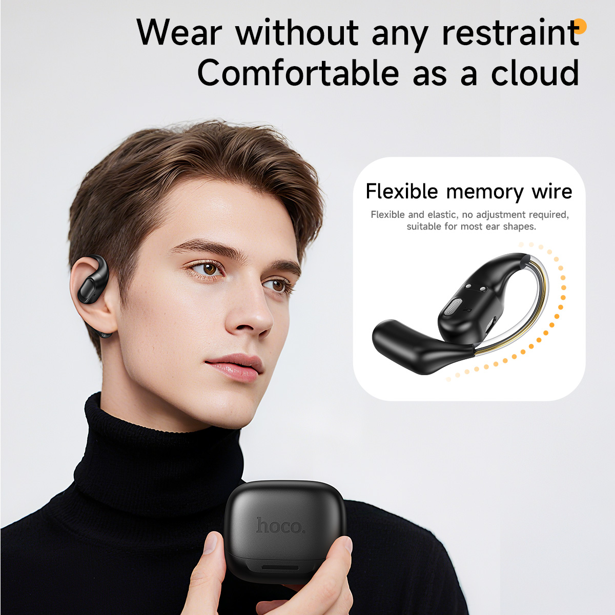 HOCO Open-Ear Wireless Bluetoo - Sports Earphone Hook avis et prix