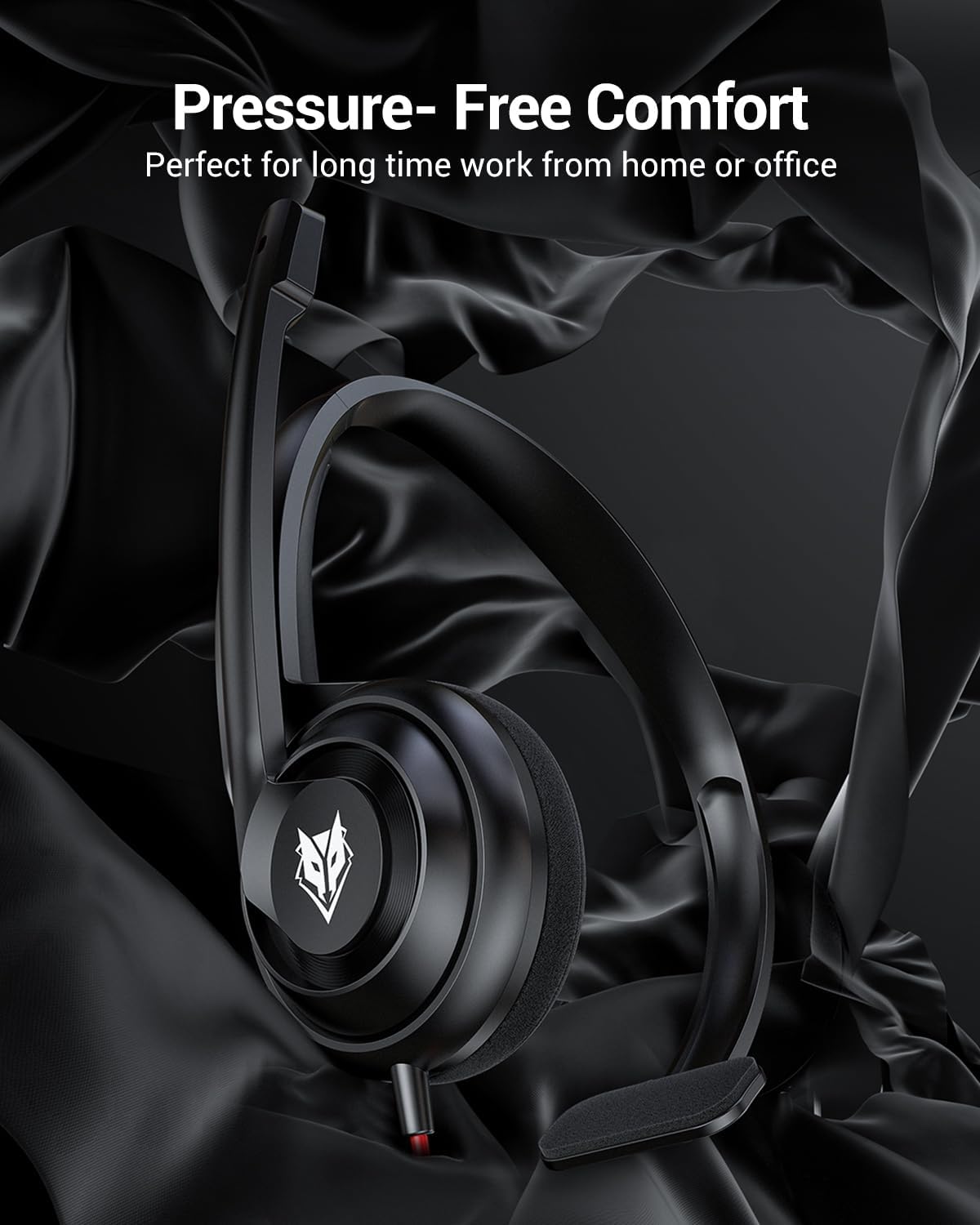 NUBWO HW02 USB Headset with Mi - Bluetooth Headset On Ear avis et prix