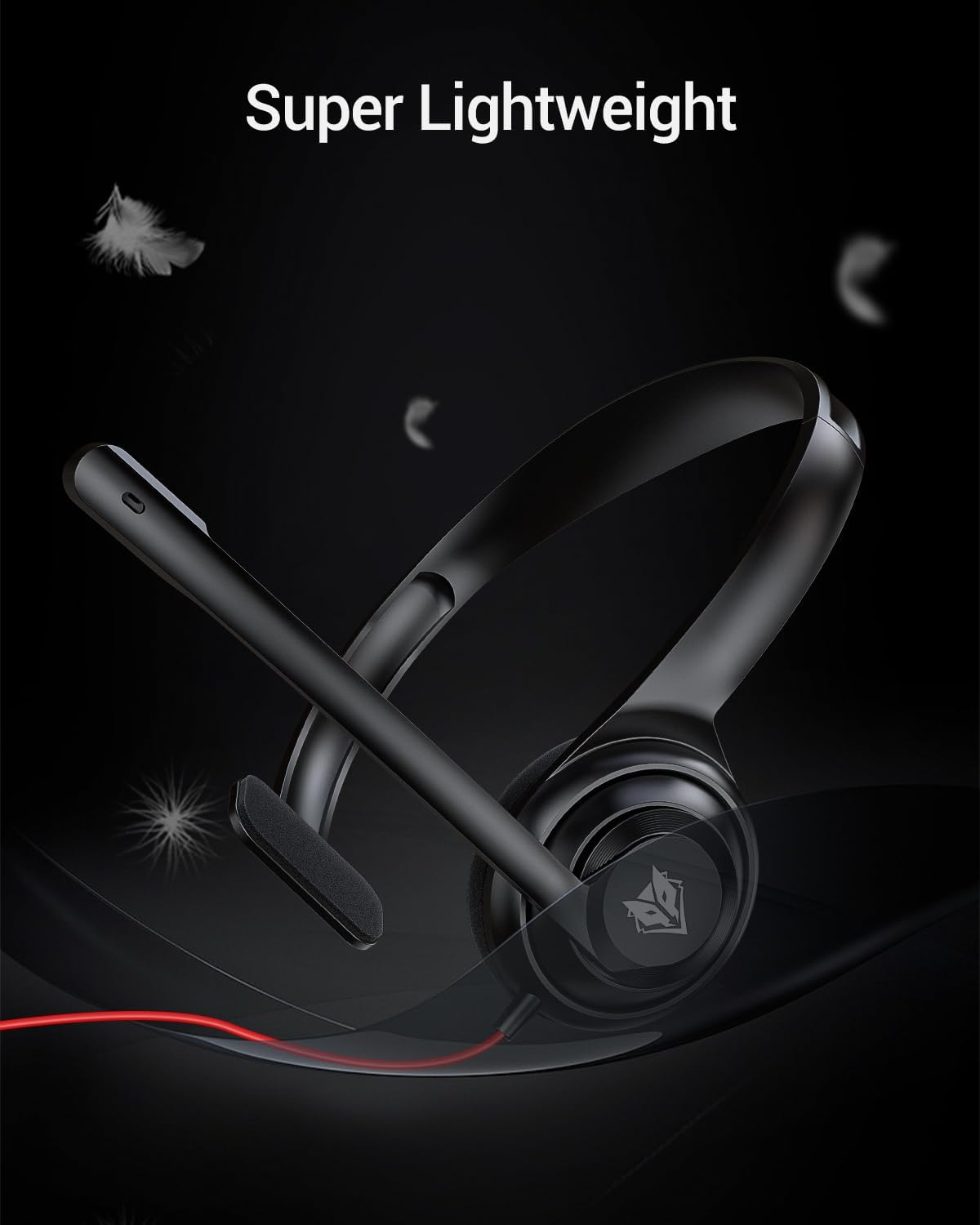 NUBWO HW02 USB Headset with Mi - Bluetooth Headset On Ear avis et prix