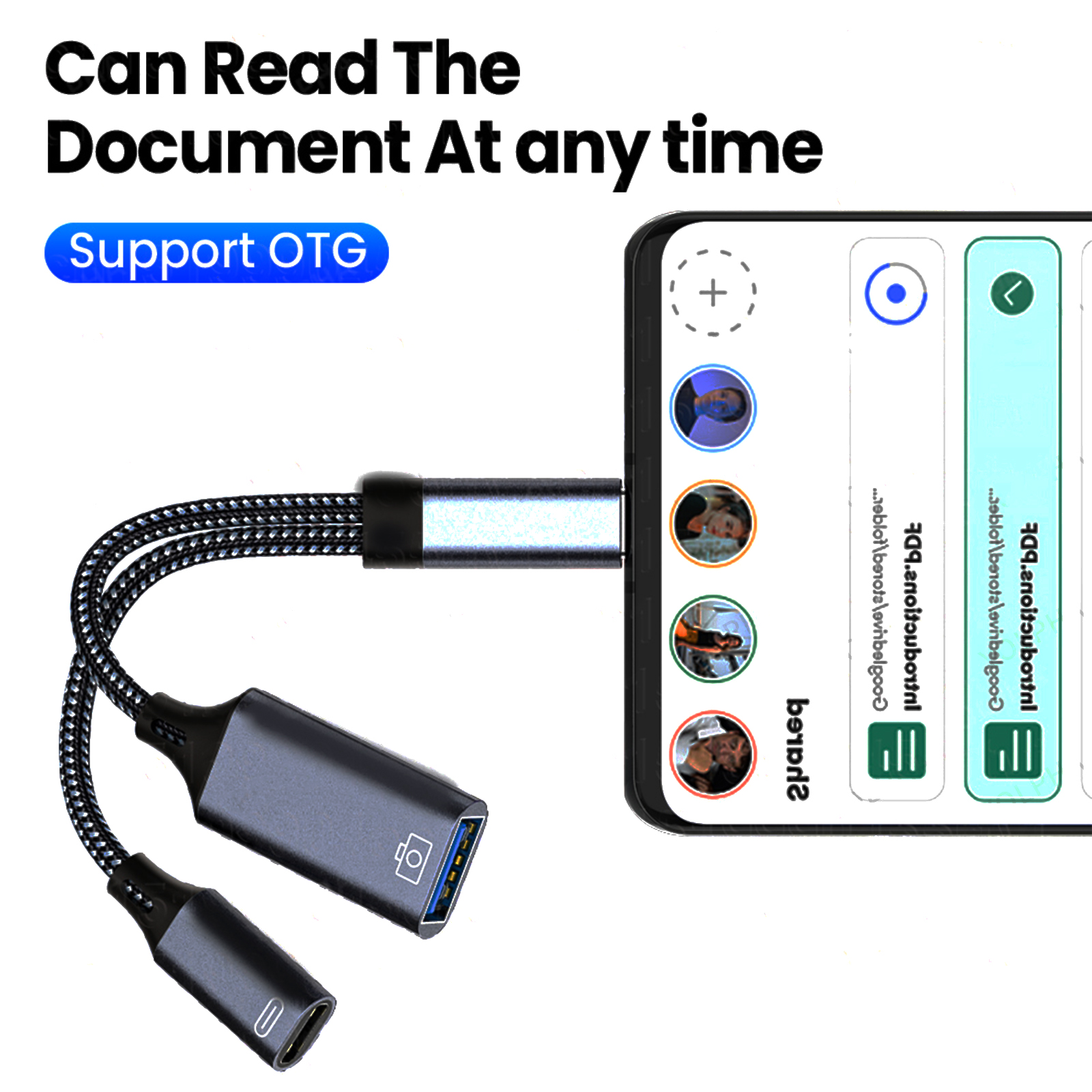2 In 1 Type C Adapter Type-C T - Earphone Splitter Jack avis et prix