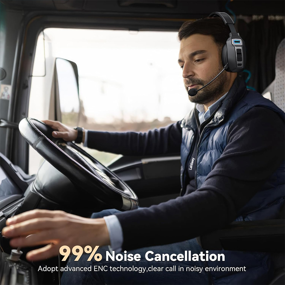 Trucker Bluetooth Headset with - Bluetooth Headset On Ear avis et prix