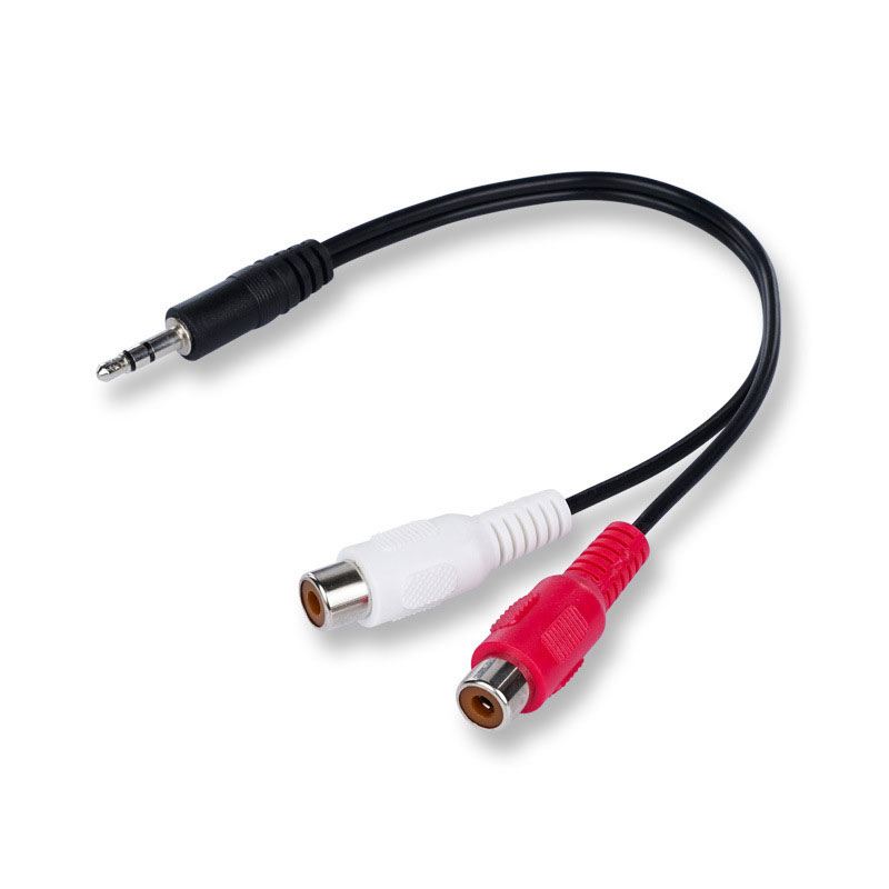 3.5 Jack Male to 2RCA 2AV Fema - Cable Extension 3.5 avis et prix