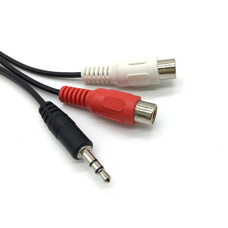 3.5 Jack Male to 2RCA 2AV Fema - Cable Extension 3.5 avis et prix
