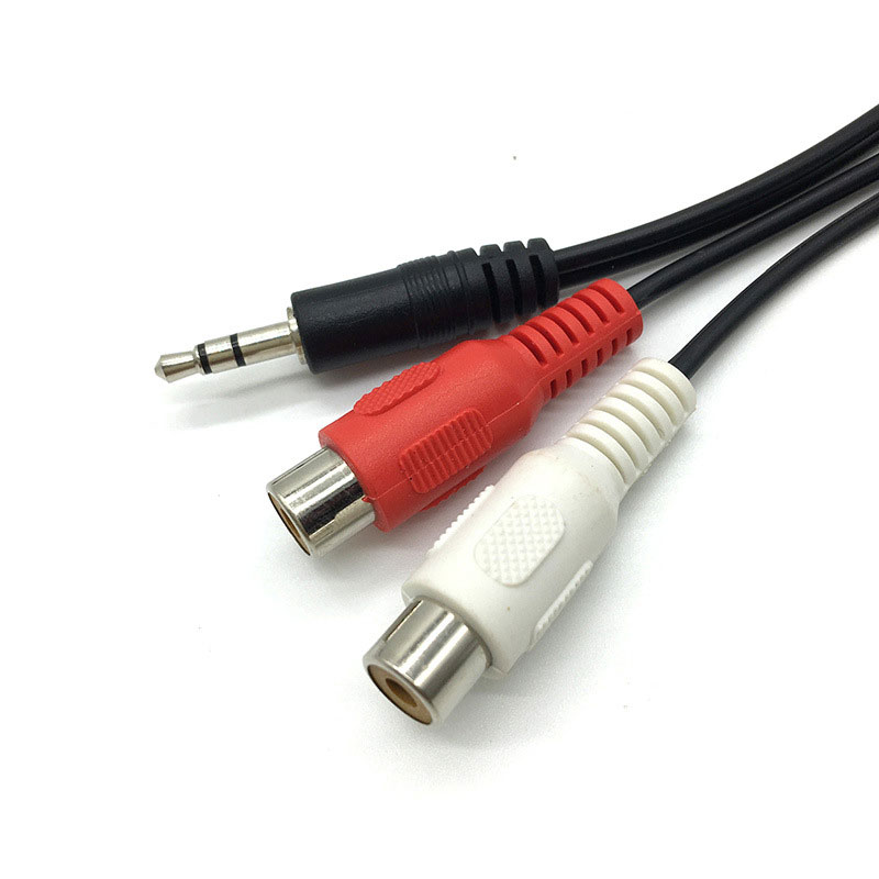 3.5 Jack Male to 2RCA 2AV Fema - Cable Extension 3.5 avis et prix