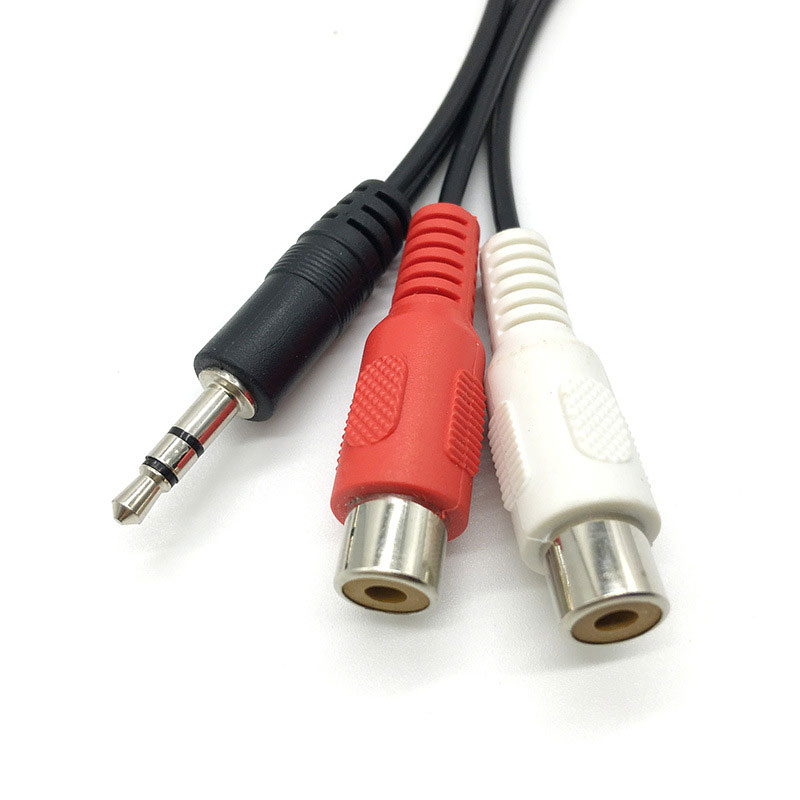 3.5 Jack Male to 2RCA 2AV Fema - Cable Extension 3.5 avis et prix