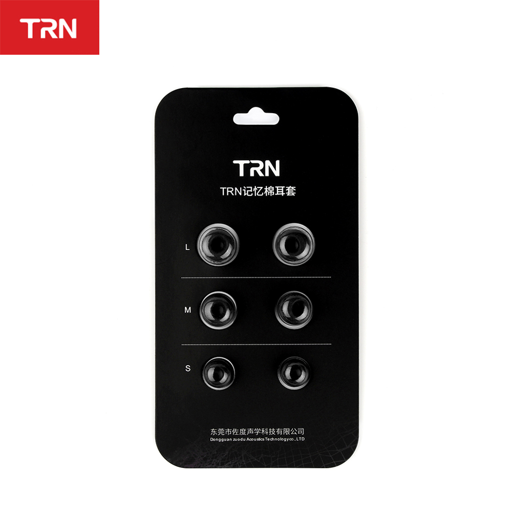 TRN 3Pairs (6pcs) Earphone Mem - Earphone Foam Tip avis et prix