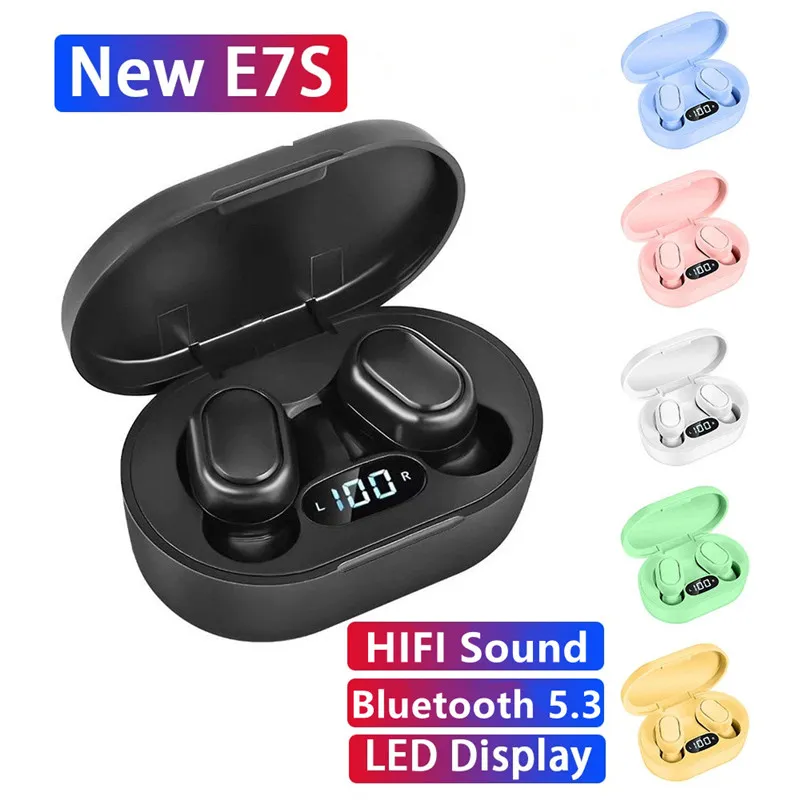 E7S TWS Wireless Headphones Bl - Bluetooth Headset On Ear avis et prix
