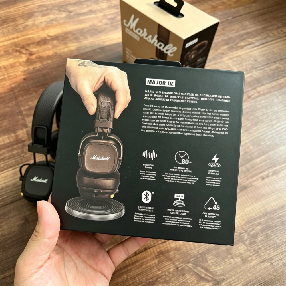 Marshall Major IV On Ear Headp - Bluetooth Headset On Ear avis et prix